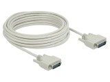 Cablu DELOCK D-Sub 15 pini 10m bej, mufă ambele părți, cod 85979