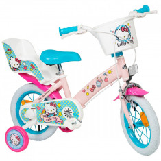 Bicicleta copii Hello Kitty, 12 inch