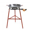 Set gatit paella Tabarca fructe de mare, tigaie 50 cm inclusa, suport trei picioare, arzator 2 cercuri, GRC75004