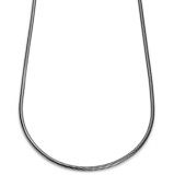 Lant argintiu 50cm - Lant tip sarpe din otel inoxidabil Trendhim, Barbati