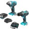 Set scule electrice pe acumulator, Surubelnita electrica DED7041 si Surubelnita cu impact DED7045 Bonus geanta scule