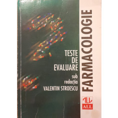 Farmacologie Teste de evaluare