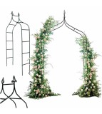 Pergola gradina metalica tip arcada 140x265 cm