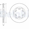 DELPHI BG4680C Disc frana