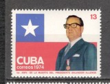 Cuba.1974 1 an moarte S.Allende-presedinte SC.546
