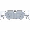 Placute frana Porsche Cayenne (92a) 05.10-, Spate, DELPHI