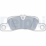 Placute frana Porsche Cayenne (92a) 05.10-, Spate, DELPHI