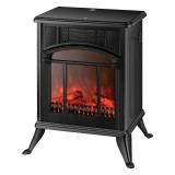 Semineu electric Zilan, 2 trepte de putere 1900 W, element de incalzire PTC, afisaj realistic