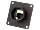 Cuplă RJ45 ecranată Cat 5e IP67