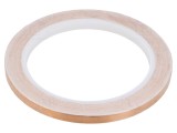 Bandă electroconductoare 3M cupru 6mm x 16,5m x 0,066mm