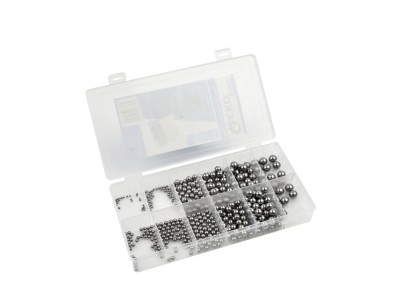 Set bile pentru pentru rulmenti, 470 elemente, Geko G03605 foto