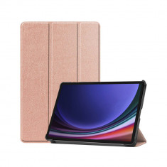 Husa Flip pentru Samsung Galaxy Tab S9 / S9 FE - Techsuit FoldPro - Rose Gold