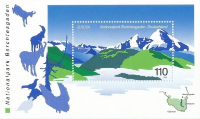 |Germania, colita, Europa CEPT, 1999, MNH foto