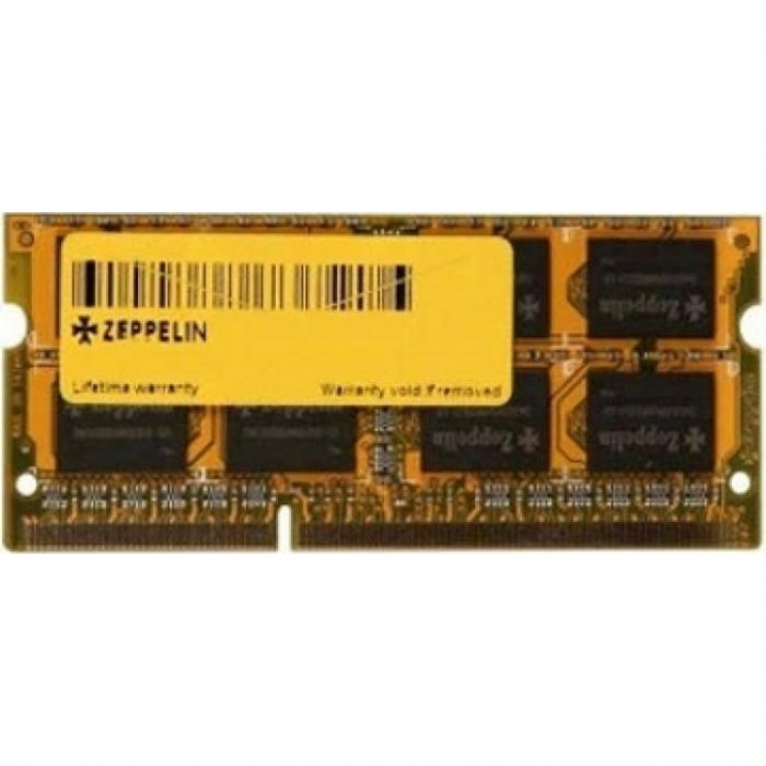 Memorie RAM Zeppelin 4 GB DDR3 1600 Mhz SODIMM