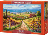 Puzzle 3000 piese Vineyard Hill, castorland