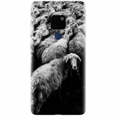 Husa silicon pentru Huawei Mate 20, Sheep foto