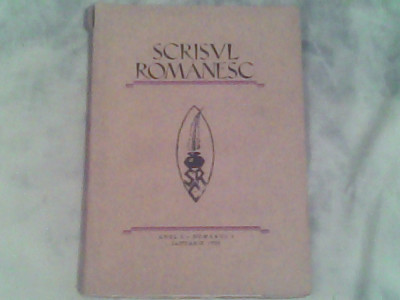 Scrisul Romanesc-anul I nr.3 Decembrie 1928 foto