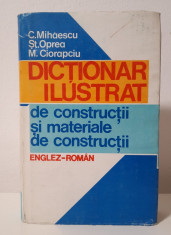 dictionar ilustrat de constructii si materiale de constructii englez-roman foto