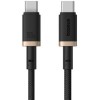 Cablu alimentare si date Baseus Dura, Fast Charging Data Cable pt. smartphone, USB Type-C la USB Type-C 100W, braided, 1m, galben + negru