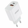 Incarcator retea Amio cu 2 porturi USB-A si USB-C 20W Quick Charge PCH PRO-09 230V Garage AutoRide