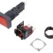 Comutator apăsare 16mm 1 NC roșu XB6DW4B2B