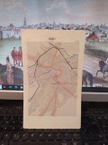 Sibiu și T&acirc;rgu Mureș, planurile zonelor centrale, circa 1970, 109