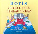 Boris și grijile ce-l țineau treaz - Board book - Helen Lester - Univers