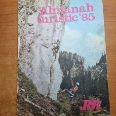 almanah turistic -din anul 1985-slanic,predeal,tihuta,sinaia,vatra dornei,tusnad