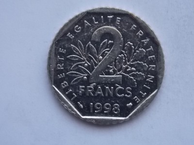 2 FRANCS 1998 FRANTA foto