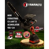 Cumpara ieftin Mini Drujba 12" pe Acumulator cu 1 Acumulator 20V/ 4Ah si Incarcator Yamamoto YBS-124, 6200 rot/min, Brushless