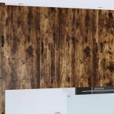 vidaXL Dulap suspendat de bucătărie Stejar fumuriu 50 x 31 x 100 cm 885130