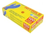 Mănuși de Protecție Nitril Albastre Mărimea S 100 Buc.