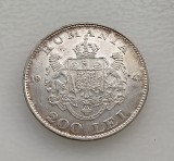 Romania - 200 Lei 1942 - Regele Mihai - Argint