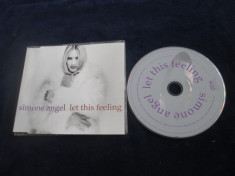Simone Angel - Let This Feeling _ maxi single,cd _ A&amp;amp;M Rec. ( Europa , 1993 ) foto
