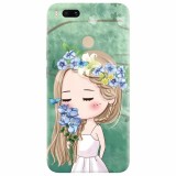 Husa silicon pentru Xiaomi Mi A1, Girl