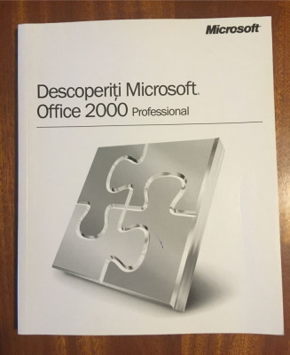 Descoperiti Microsoft Office 2000 Professional. Manual (Ca nou!) foto