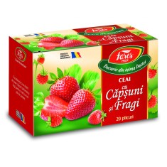 Ceai aromfruct capsuni+fragi 20dz fares