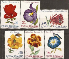 B2909 - Romania 1971 - Flora 6v.,neuzat,perfecta stare foto