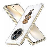 Husa antisoc pentru realme 14 pro - airbag tpu, col&Egrave;uri ranforsate- selfie