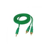 Cablu Jack 2RCA 3,5mm,10m Verde MIV Automotive TrustedCars, Oem