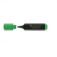 Textmarker 1548 Faber-Castell, Verde, Evidentiator Faber-Castell, Evidentiator 1548, Evidentiatoare Faber-Castell, Markere Faber-Castell, Textmarkere