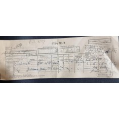 Fișă de imobil (Fișa Nr. 2) - Str. 14 Martie nr. 20, București (1943)
