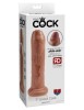 Dildo 7&quot; Uncut Tan, Pipedream