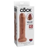 Dildo 7" Uncut Tan