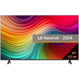 Televizor NanoCell LG 50NANO81T3A, 126 cm, Smart, 4K Ultra HD, Clasa G (Model 2024)