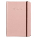 Carnet Notițe, A5, Copertă Moale, Roz, 100 File, Elastic, Oem