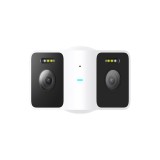 Camera de supraveghere exterior Xiaomi Outdoor Camera CW100 Dual 2K, doua obiective, alba, cu fir