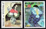 Wallis &amp; Futuna 1981, Arta, Pictura, Cezanne, Picasso, serie neuzata, MNH, Nestampilat