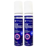 Set Spuma, Member&amp;#039;s Mark, Minoxidil 5%, Tratament Impotriva Caderii Parului, pentru Barbati, fara Parfum, 2x 60ml