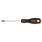 Surubelnita Phillips PH1 x 75 mm magnetica, otel S2, NEO Tools